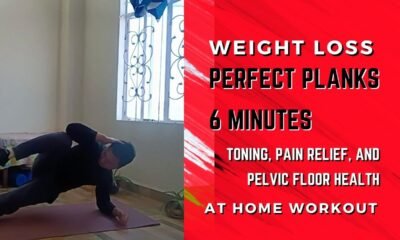 Perfect Planks for Weight Loss, Toning, Back & Joint Pain Relief, and Pelvic Floor Health Men and Women