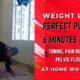 Perfect Planks for Weight Loss, Toning, Back & Joint Pain Relief, and Pelvic Floor Health Men and Women