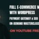 Full E-Commerce Website WordPress - Online Payments Gateway Integration & SEO Optimization - ई-कॉमर्स वेबसाइट वर्डप्रेस