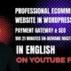 Professional eCommerce Website WordPress - WooCommerce, Payment Gateway, SEO and Schema in English